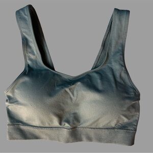 Seamless Sage Green Sports Bra